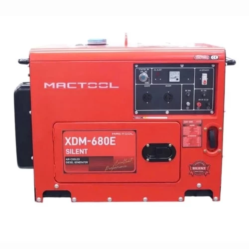Máy Phát Điện Chạy Dầu 5Kw Mactool XDM-680E - MACTOOL - Giá 17,600,000₫ - Chính hãng tại Điện máy HTC