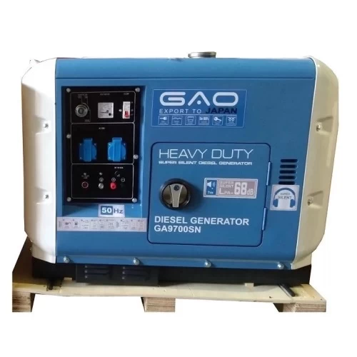 Máy Phát Điện Chạy Dầu 6Kw GAO GA9700SN Siêu Cách Âm - GAO - Giá 19,000,000₫ - Chính hãng tại Điện máy HTC