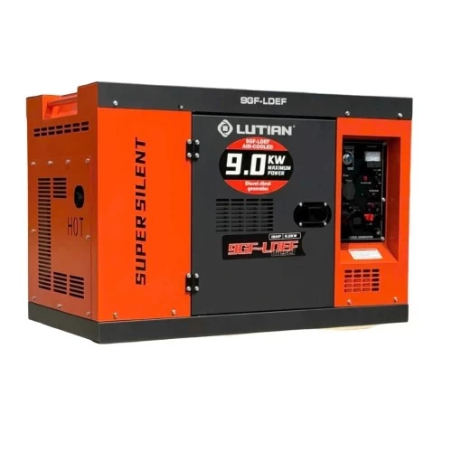 Máy Phát Điện Chạy Dầu 9KW Lutian 9GF-LDEF - LUTIAN - Giá 31,000,000₫ - Chính hãng tại Điện máy HTC