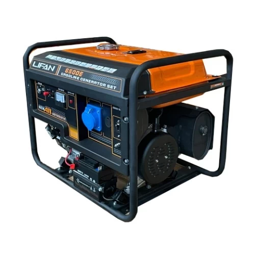 Máy Phát Điện Chạy Xăng 5Kw Lifan 6500E Đề Nổ - LIFAN - Giá 11,000,000₫ - Chính hãng tại Điện máy HTC