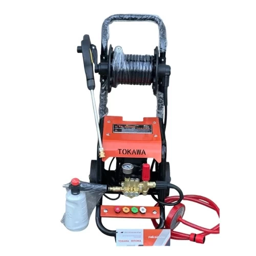 Máy Rửa Xe Rulo Cuốn Dây Tokawa TA-3600 - TOKAWA - Giá 3,300,000₫ - Chính hãng tại Điện máy HTC
