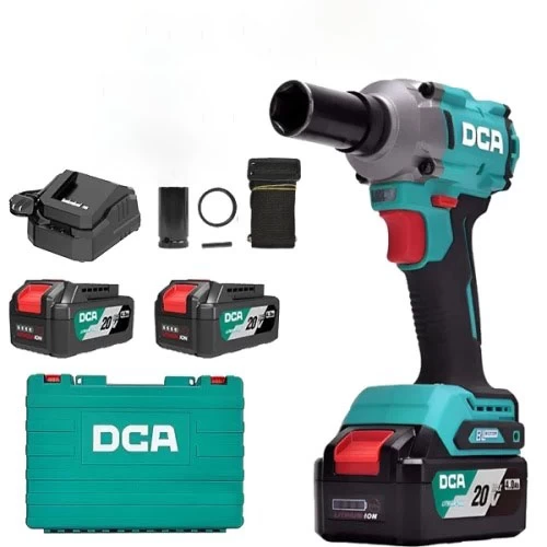 Máy Siết Bu Lông Dùng Pin DCA ADPB358 (TYPE FK) BLDC - Thân Máy, 2 Pin 20V 5ah, Sạc, Túi Vải - DCA - Giá 3,100,000₫ - Chính hãng tại Điện máy HTC