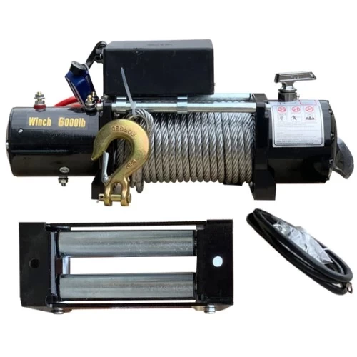 Máy tời điện ắc quy BENTOT 6000LBS 12V-2700Kg - BENTOT - Giá 4,600,000₫ - Chính hãng tại Điện máy HTC