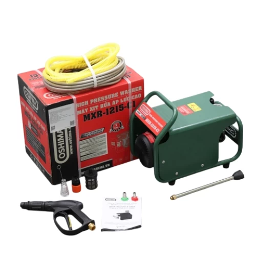 Máy xịt rửa Oshima MXR-1215-C1 2.8kW Đen - OSHIMA - Giá 1,966,000₫ - Chính hãng tại Điện máy HTC