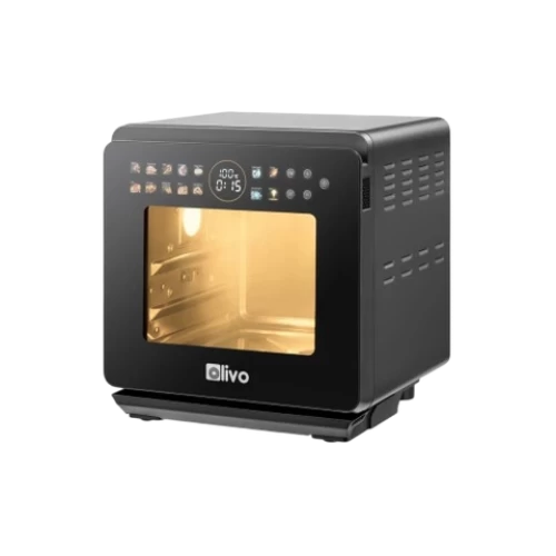 Nồi Chiên Hấp Đa Năng OLIVO SF1600 - Phiên bản Đặc Biệt cao cấp nhất, Màn hình OLED hiện đại, 70 chế độ cài sẵn, Dung tích 16L, Vệ sinh dễ dàng - OLIVO - Giá 5,980,000₫ - Chính hãng tại Điện máy HTC