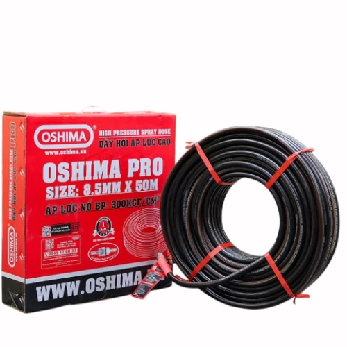 Ống nhựa PVC OSHIMA Pro 8.5mm x 50m Đen - OSHIMA - Giá 675,000₫ - Chính hãng tại Điện máy HTC